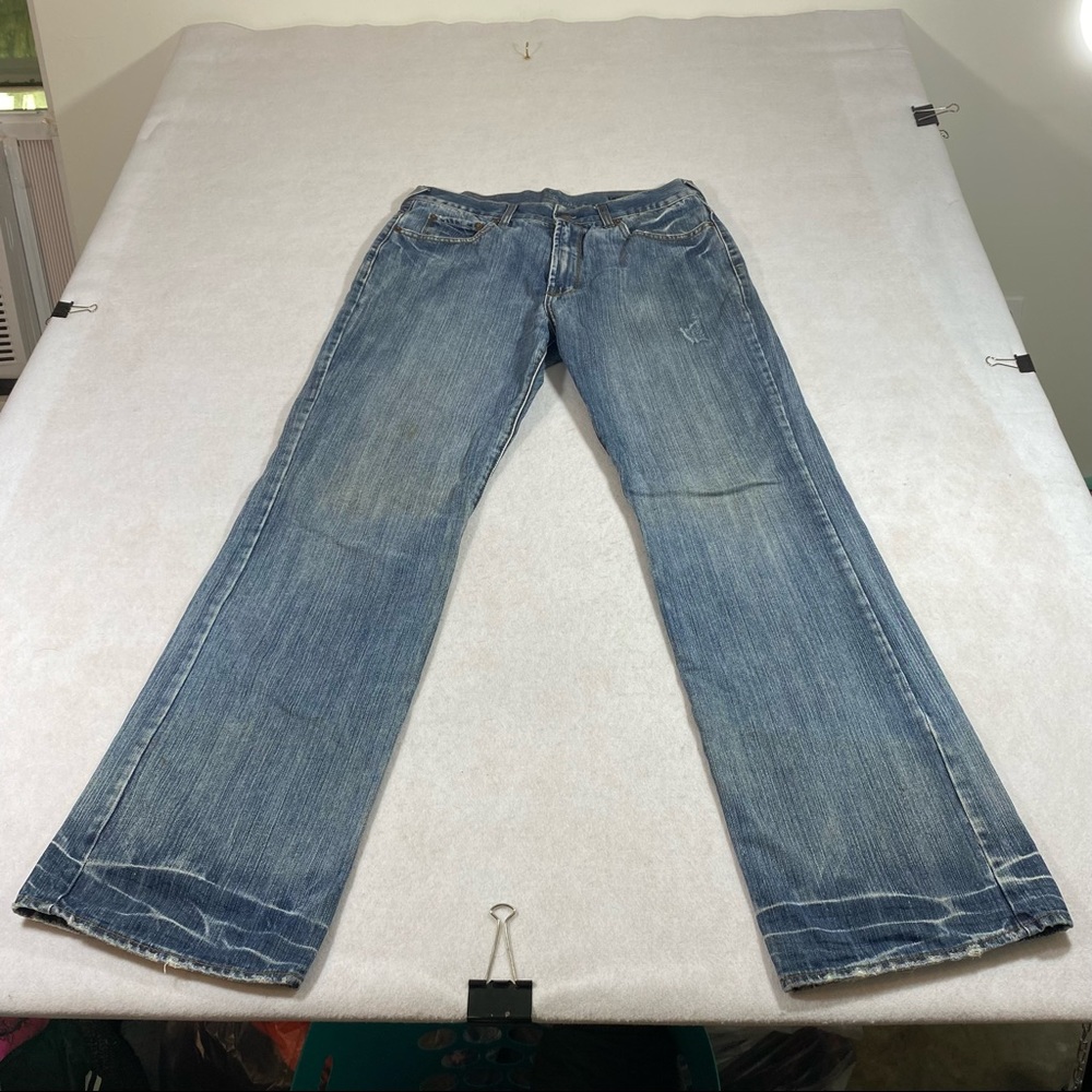 Urban Up City Fit Jeans Relaxed Fit Distressed look Men’s 34-34 High Rise Jeans